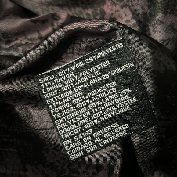 Guess Black Cape Jacket for Women - Picture 9 of 9